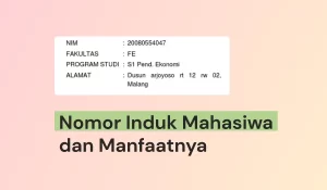 Nomor Induk Mahasiwa