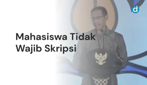 Mahasiswa Tidak Wajib Skripsi