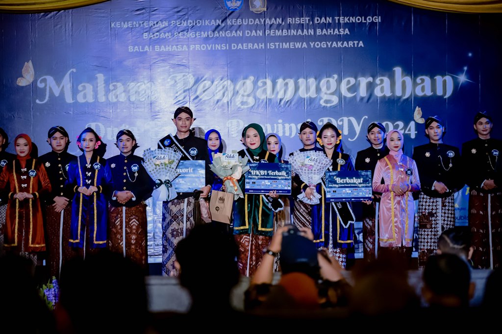 Malam Anugrah Duta Bahasa DIY 2024