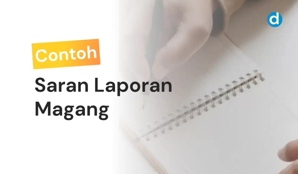 Saran Laporan Magang