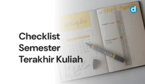 Checklist Semester Terakhir Kuliah