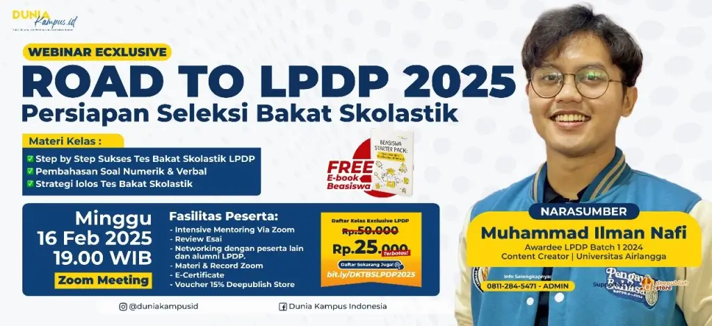 Banner Kelas TBS LPDP 2025