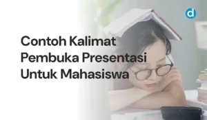 Contoh kalimat pembuka presentasi mahasiswa